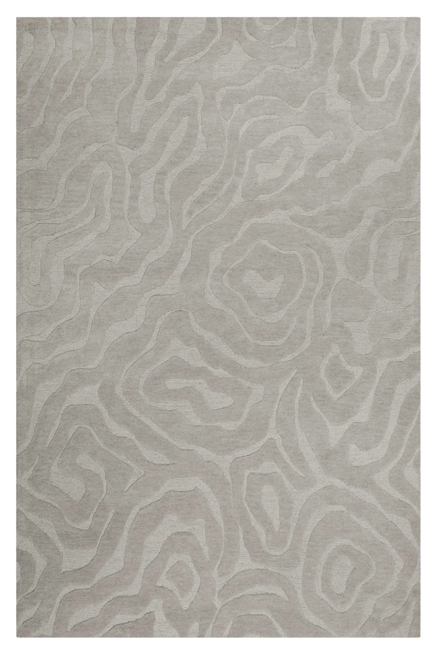 Esprit Kurzflor Teppich Grau "Bay Edition"