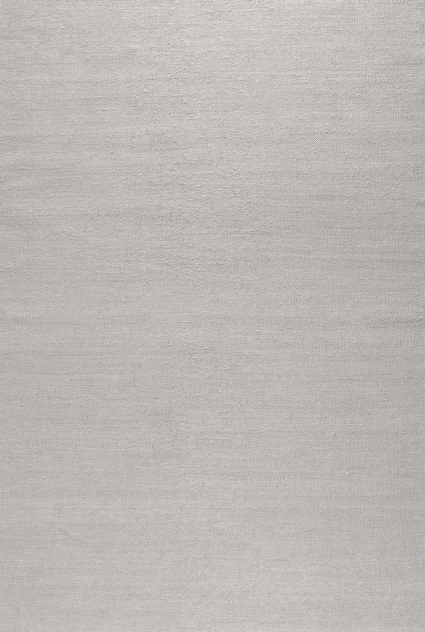 Esprit Kurzflor Teppich Hellgrau aus Baumwolle "Rainbow Kelim"