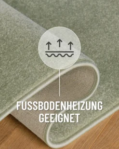 Esprit Kurzflorteppich Licht Grün 