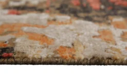 Esprit Kurzflor Teppich Orange aus Wolle