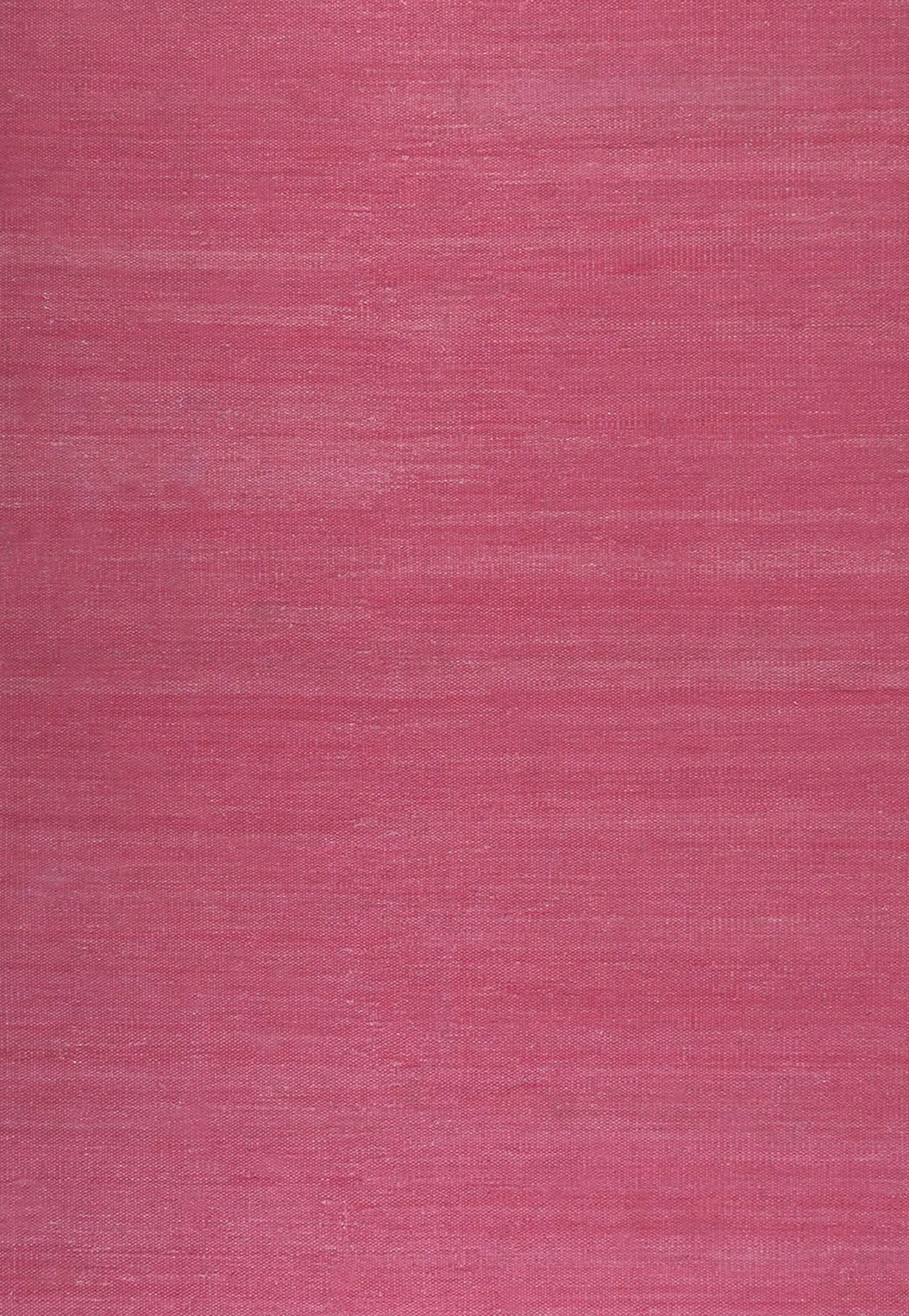 Esprit Kurzflor Teppich Pink aus Baumwolle "Rainbow Kelim"