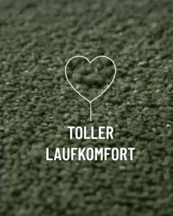Esprit Kurzflorteppich Rund Laub Grün