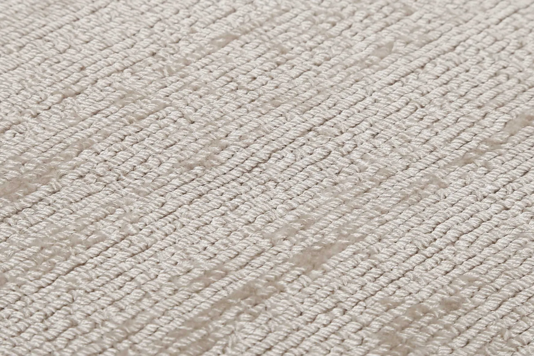 Esprit Kurzflor Teppich Rund Creme Beige "Gil"