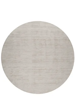 Esprit Kurzflor Teppich Rund Creme Beige