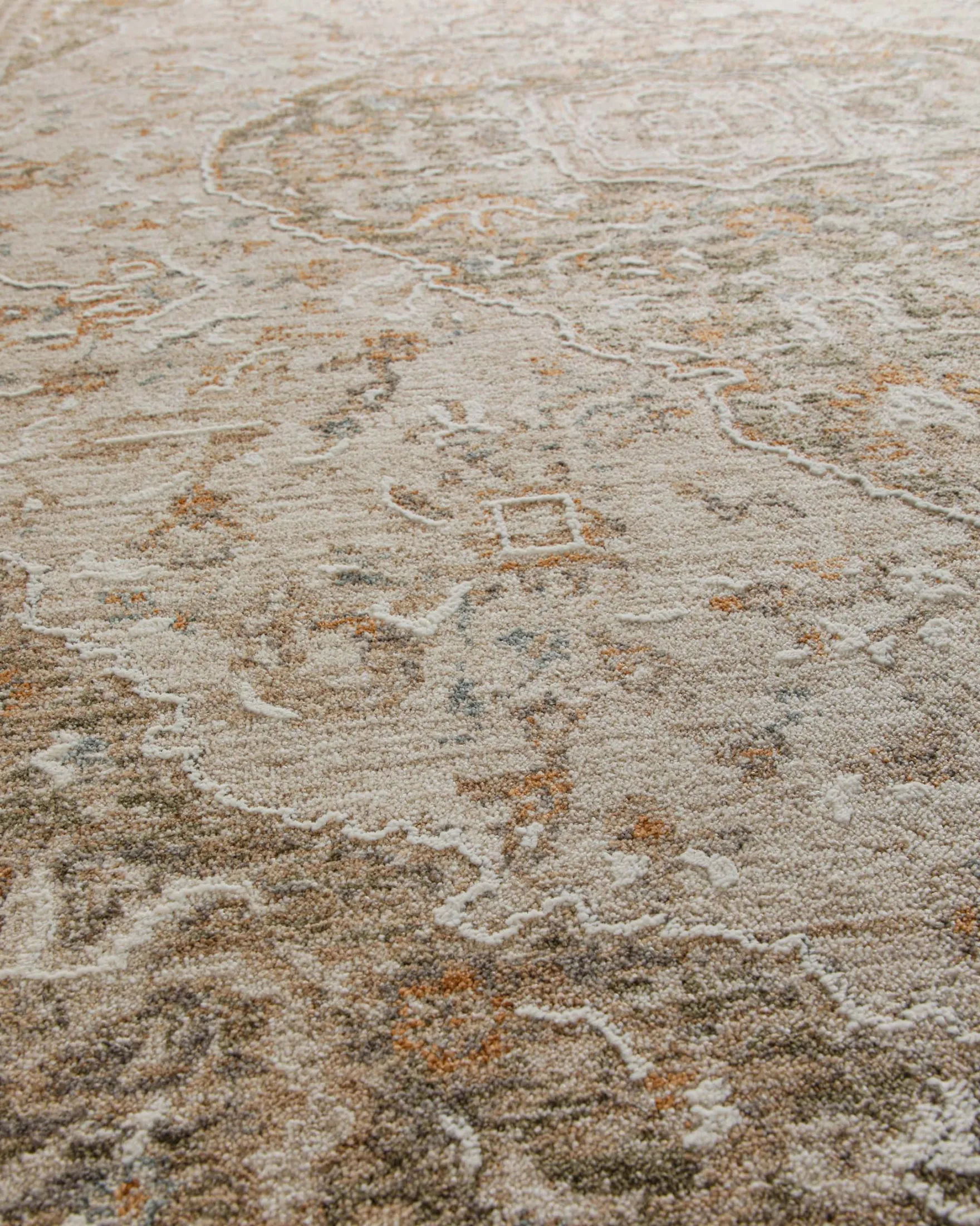 Esprit Kurzflorteppich Sand Beige "Soft Vintage"