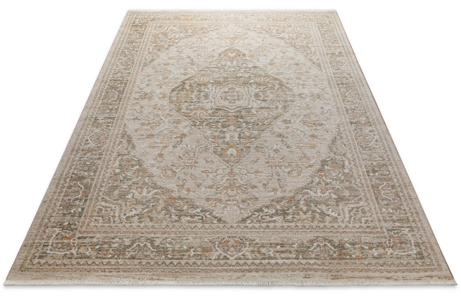 Esprit Kurzflorteppich Sand Beige "Soft Vintage"