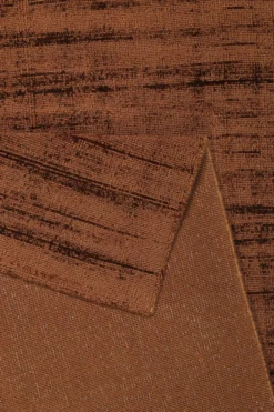 Esprit Kurzflor Teppich Terracotta Braun 