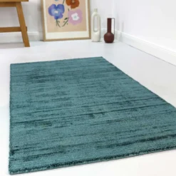 Esprit Kurzflor Teppich Türkis "Gil"