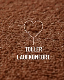 Esprit Kurzflorteppich Ziegel Rot