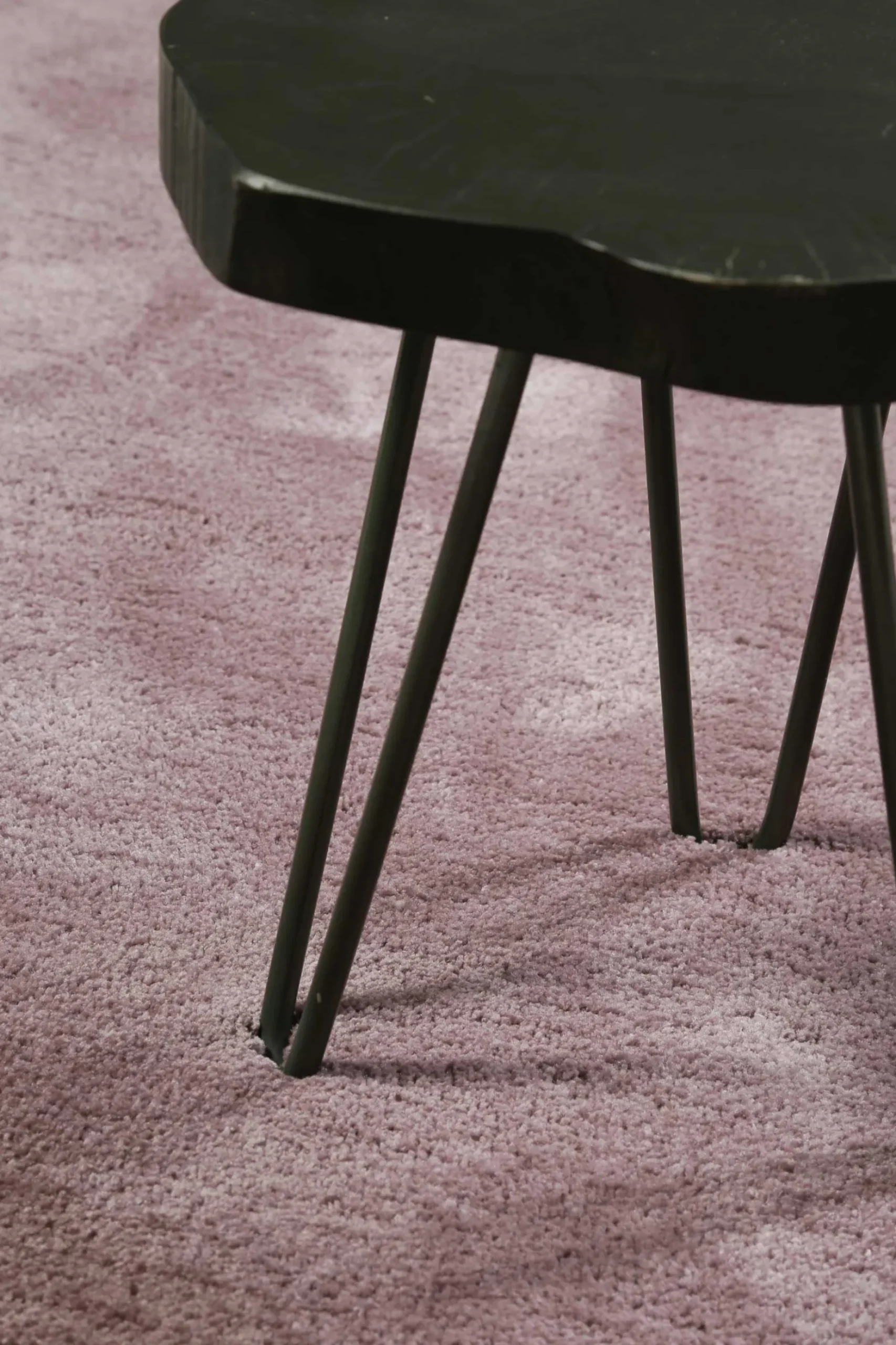 Esprit Teppich Altrosa Flieder Hochflor "Relaxx"