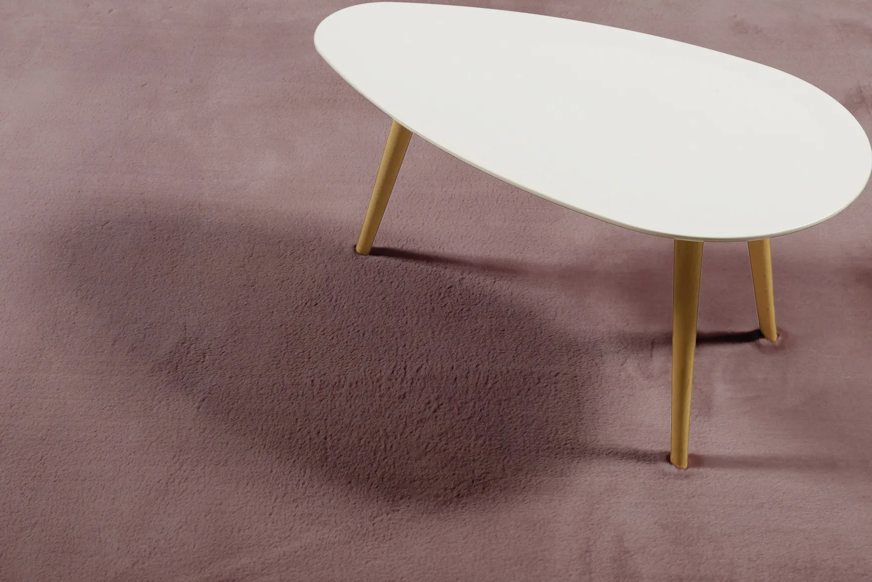 Esprit Teppich Altrosa und sehr flauschig Hochflor "Alice"