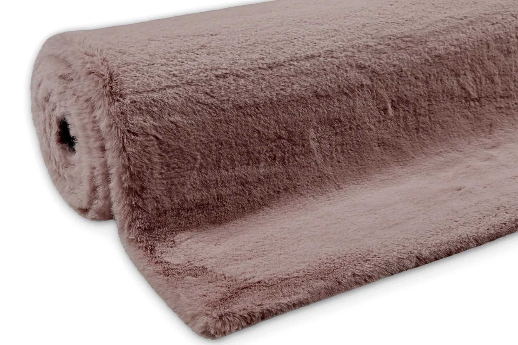 Esprit Teppich Altrosa und sehr flauschig Hochflor "Alice"