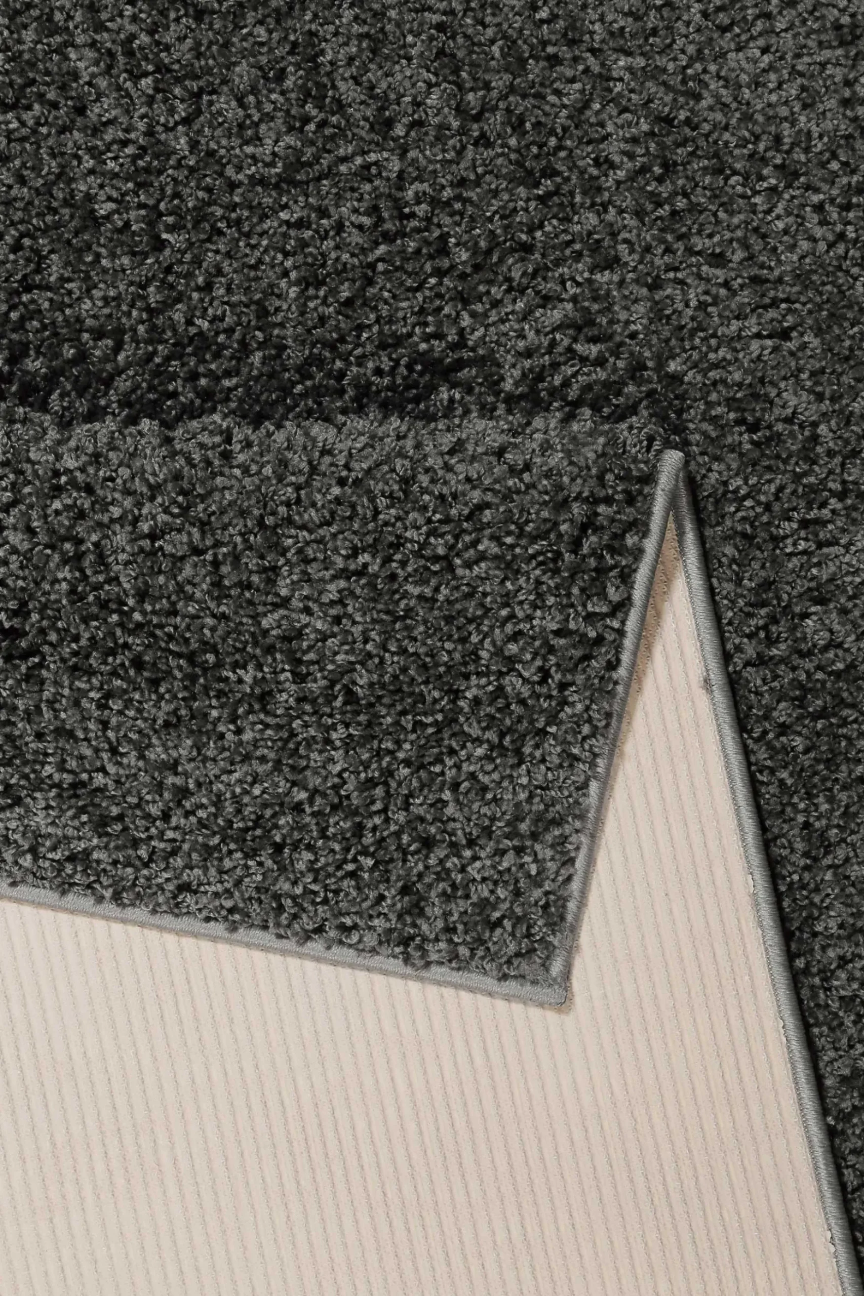 Esprit Teppich Anthrazit Hochflor "#Whisper Shag"