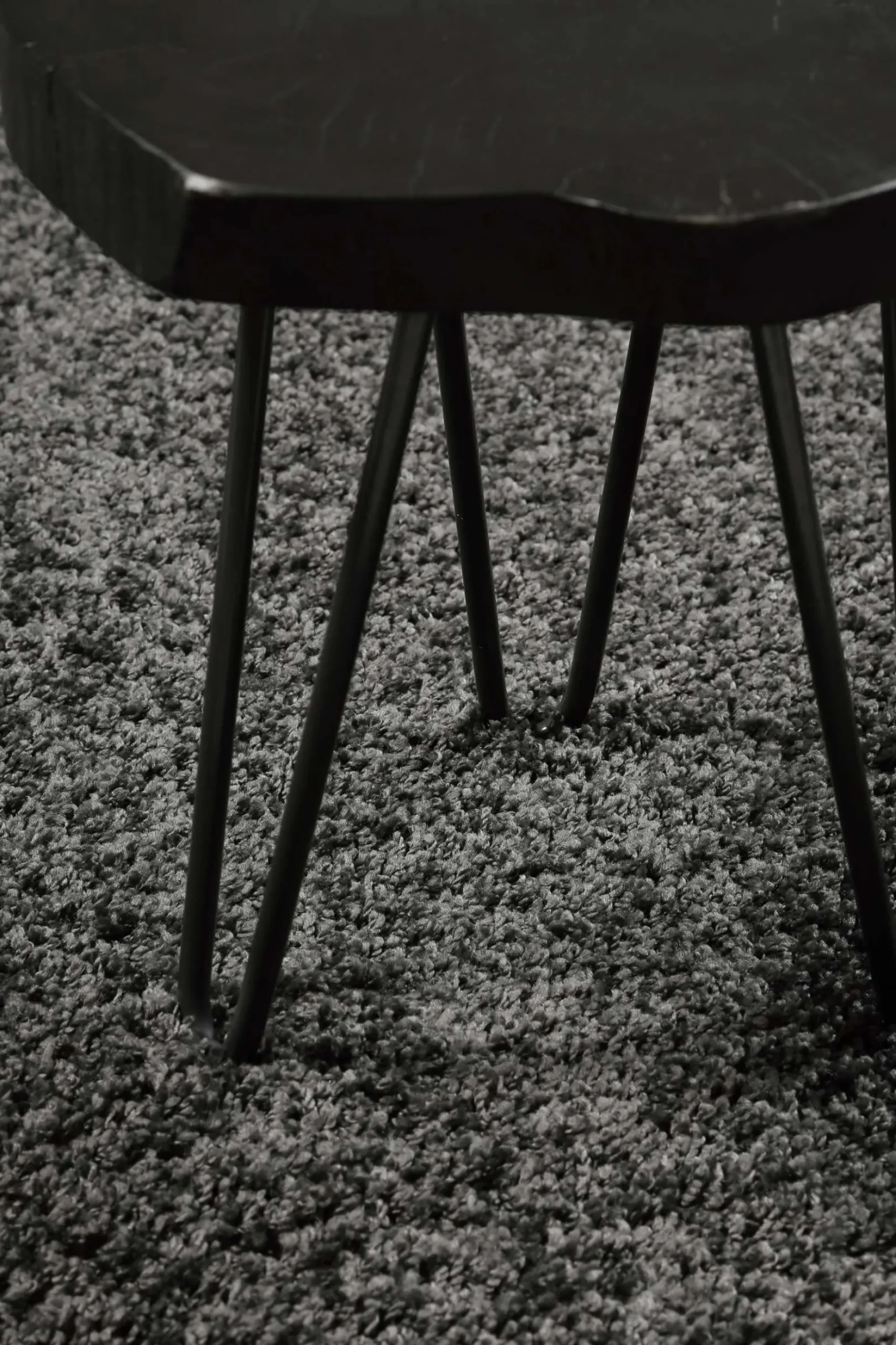 Esprit Teppich Anthrazit Hochflor "#Whisper Shag"