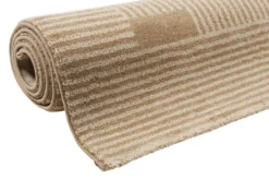 Esprit Teppich Beige Braun Kurzflor 