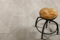 Esprit Teppich Beige Braun Kurzflor "Velvet Groove"
