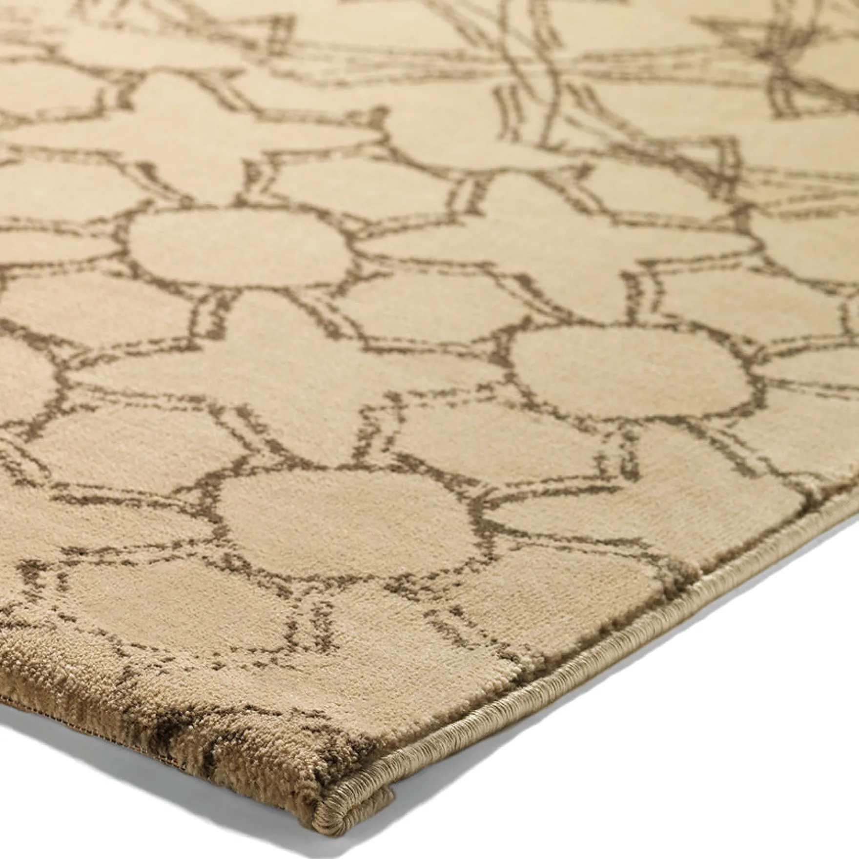 Esprit Teppich Beige Kurzflor "Hamptons"