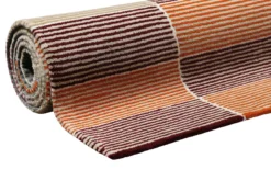 Esprit Teppich Beige Orange Taupe Kurzflor "Fida"