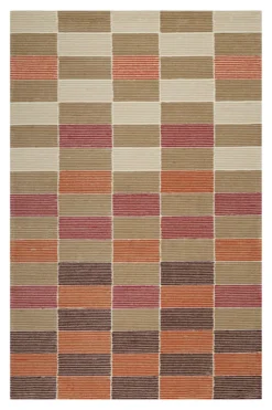 Esprit Teppich Beige Orange Taupe Kurzflor