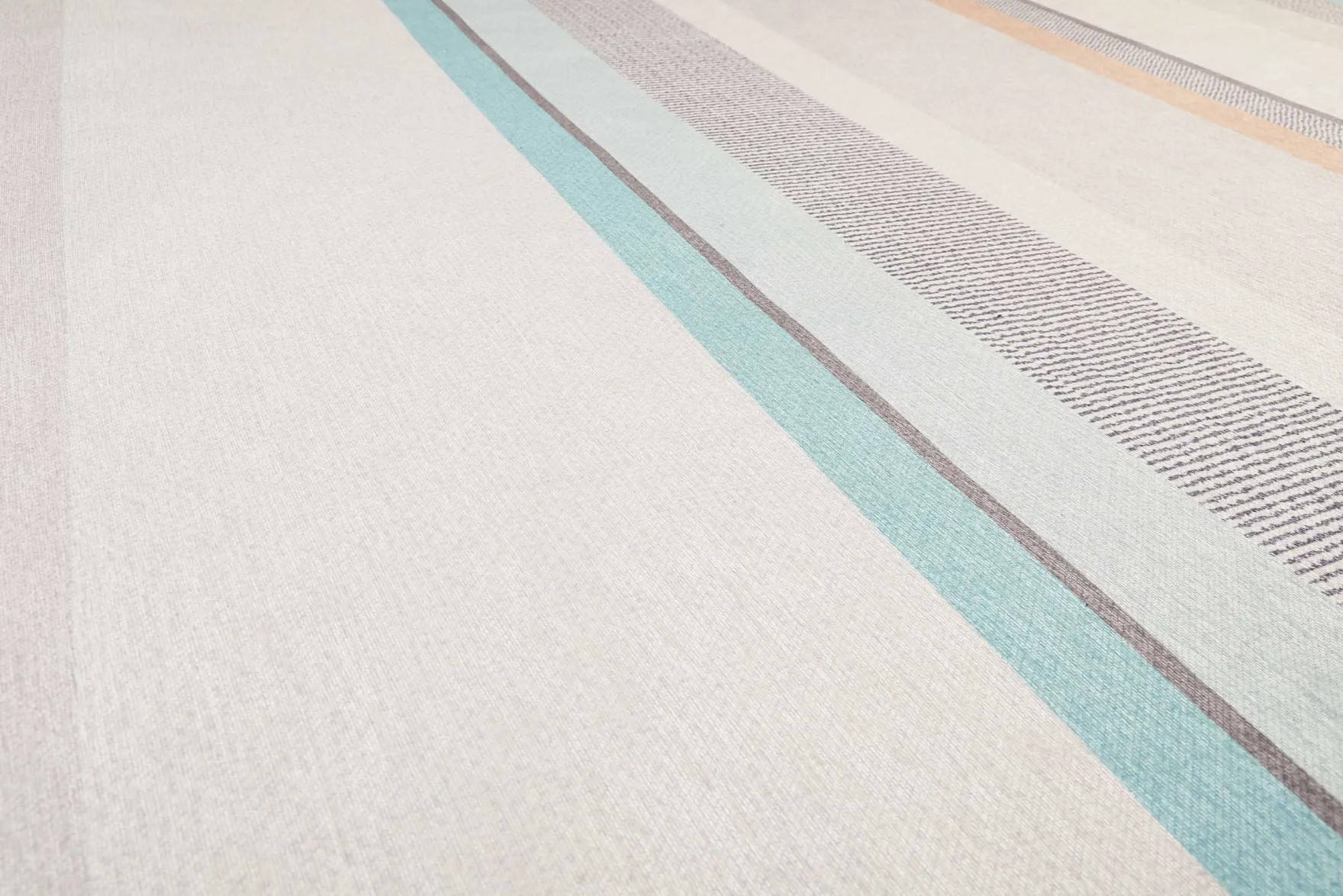 Esprit Teppich Beige Pfirsich Türkis "Ben"