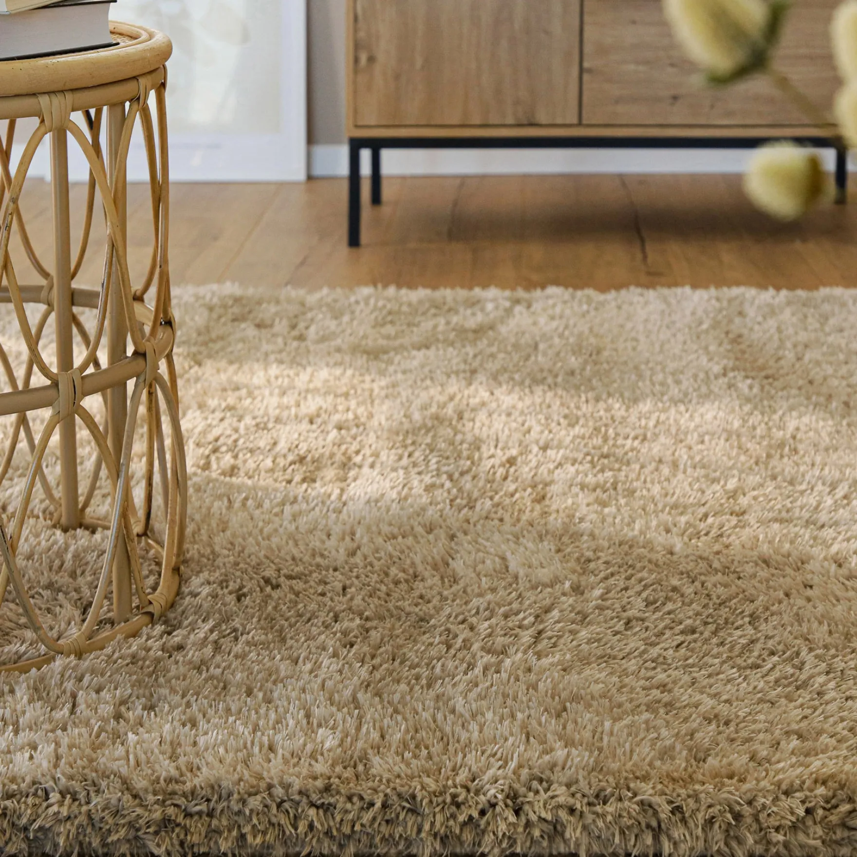 Esprit Teppich Beige Sand weich & soft & nachhaltig "Yogi"