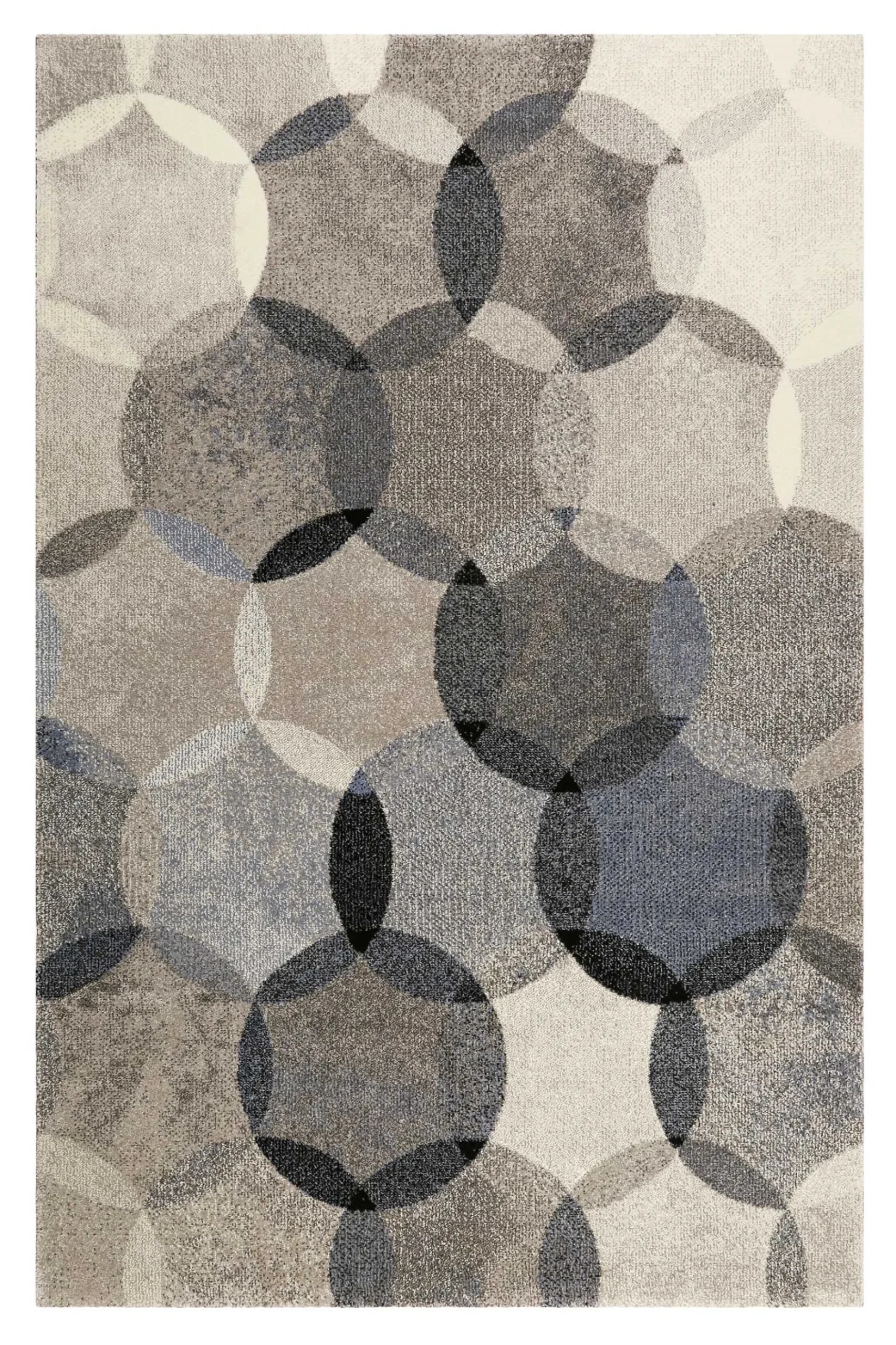 Esprit Teppich Blau Grau "Modernina"