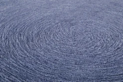 Esprit Teppich Blau meliert aus Wolle