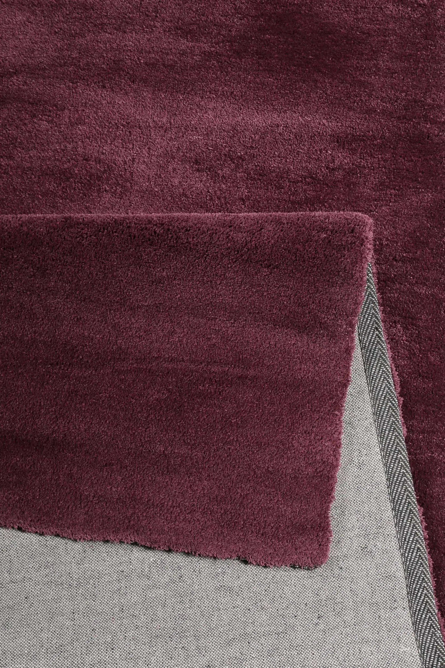 Esprit Teppich Bordeaux Hochflor "Loft"