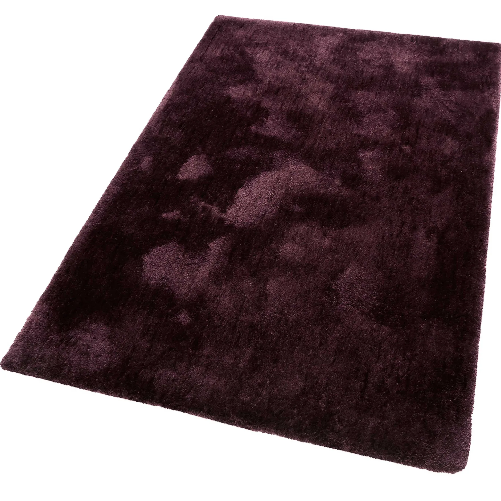 Esprit Teppich Bordeaux Rot Hochflor "Relaxx"