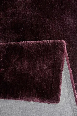 Esprit Teppich Bordeaux Rot Hochflor