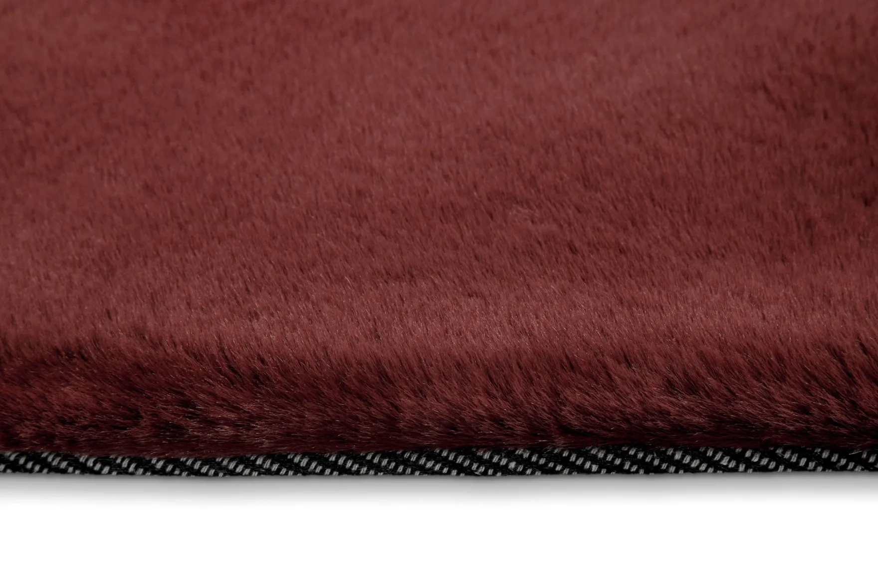 Esprit Teppich Bordeaux Rot und sehr flauschig Hochflor "Alice"