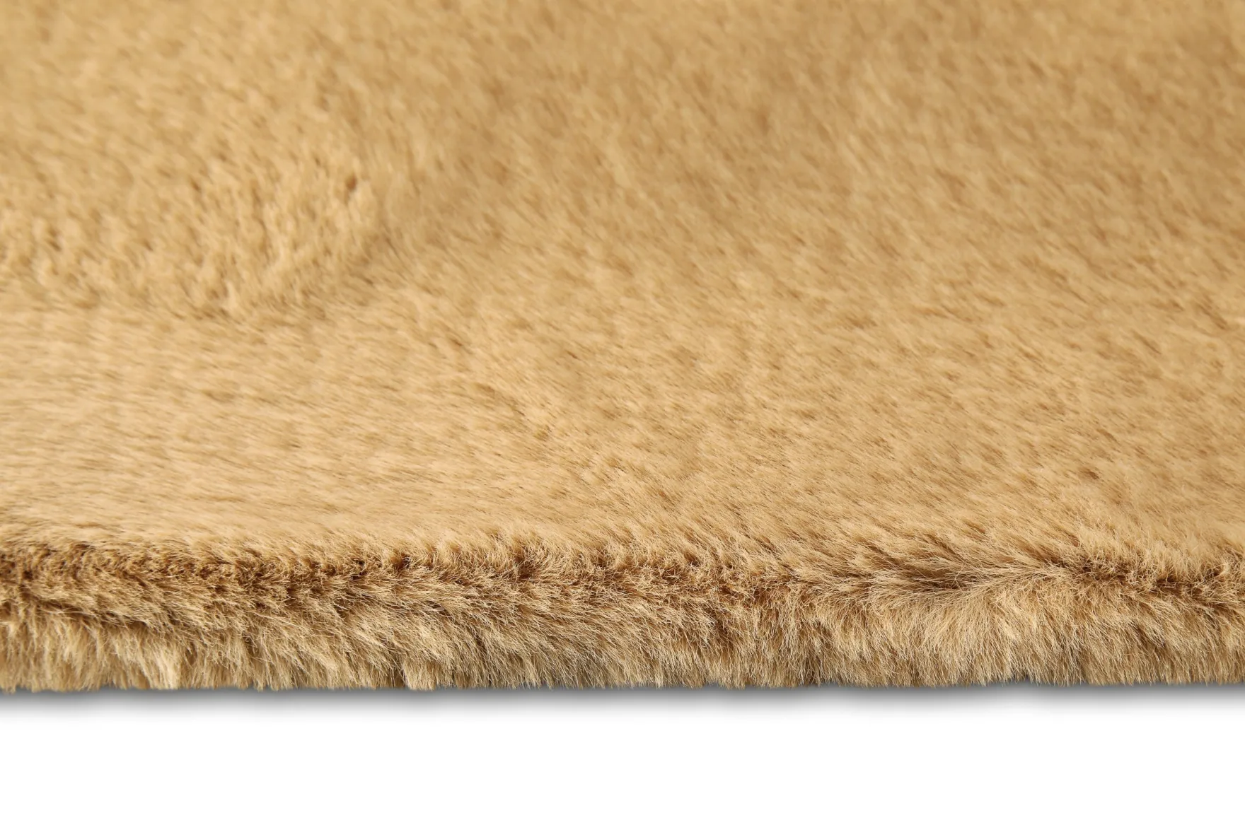 Esprit Teppich Caramel Beige und sehr flauschig Hochflor "Alice"