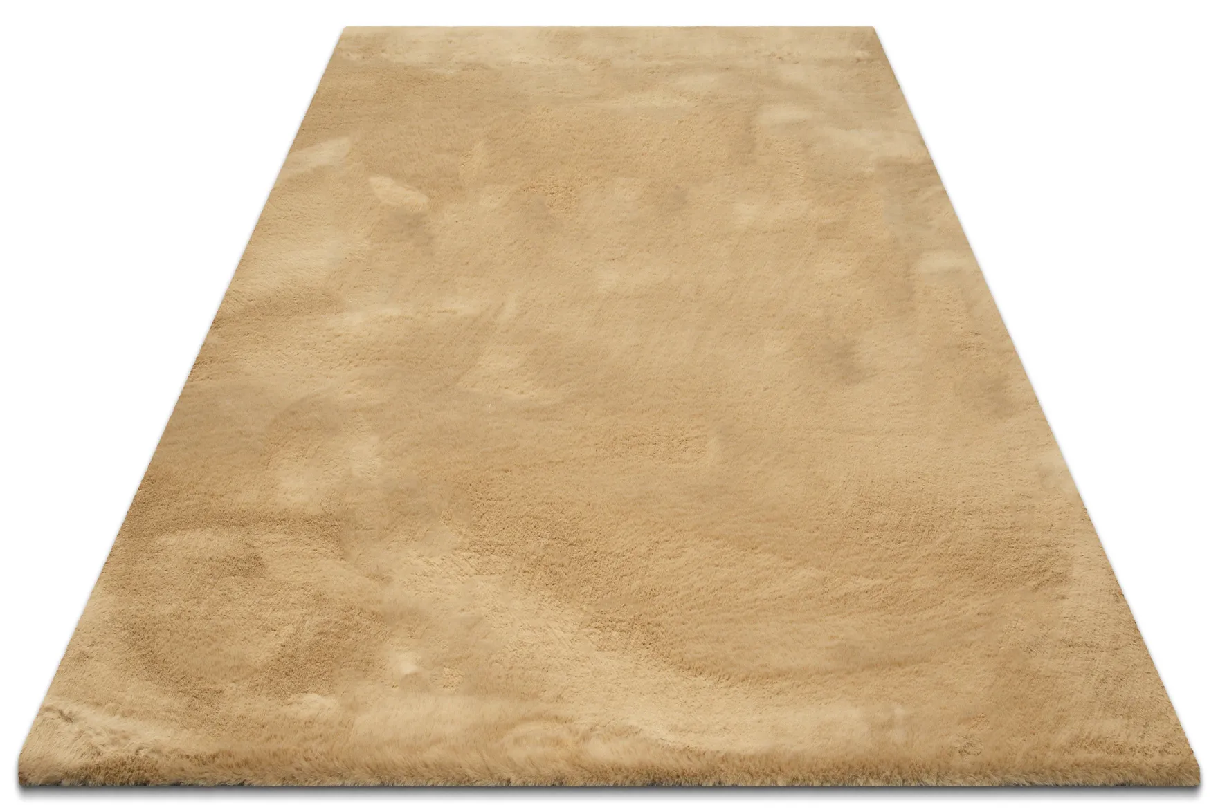 Esprit Teppich Caramel Beige und sehr flauschig Hochflor "Alice"