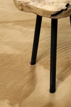 Esprit Teppich Caramel Beige und sehr flauschig Hochflor
