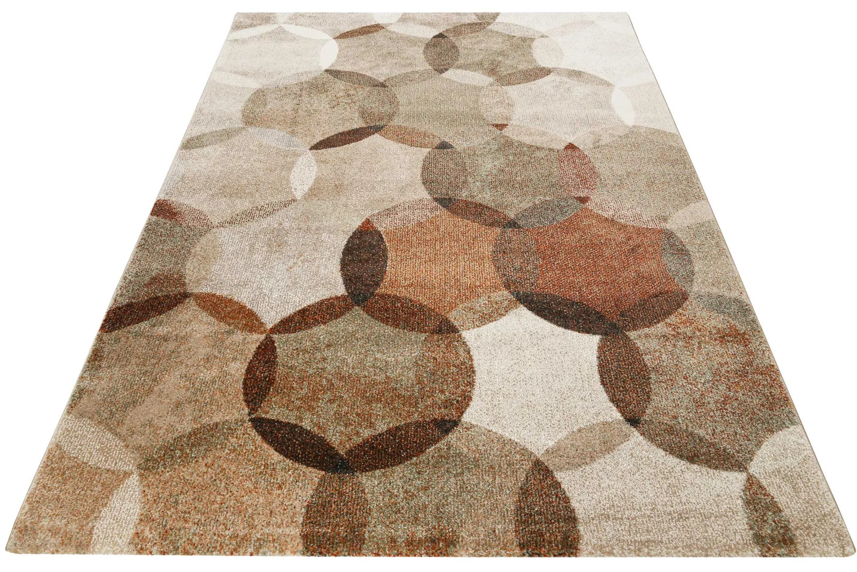 Esprit Teppich Cognac Braun "Modernina"