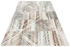 Esprit Teppich Creme Beige Bunt Kurzflor "Cuba"