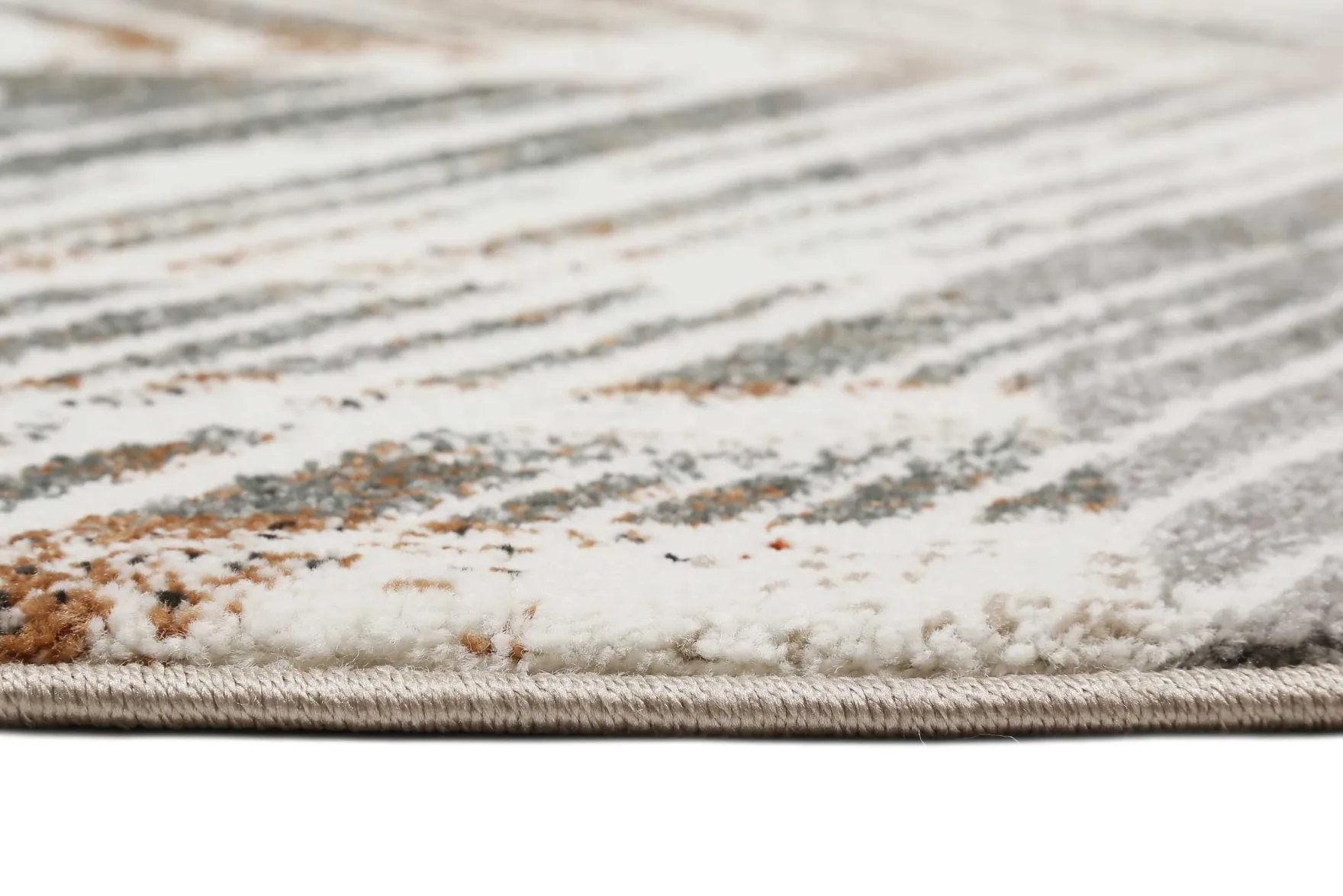 Esprit Teppich Creme Beige Bunt Kurzflor "Cuba"