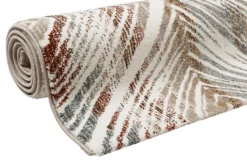 Esprit Teppich Creme Beige Bunt Kurzflor