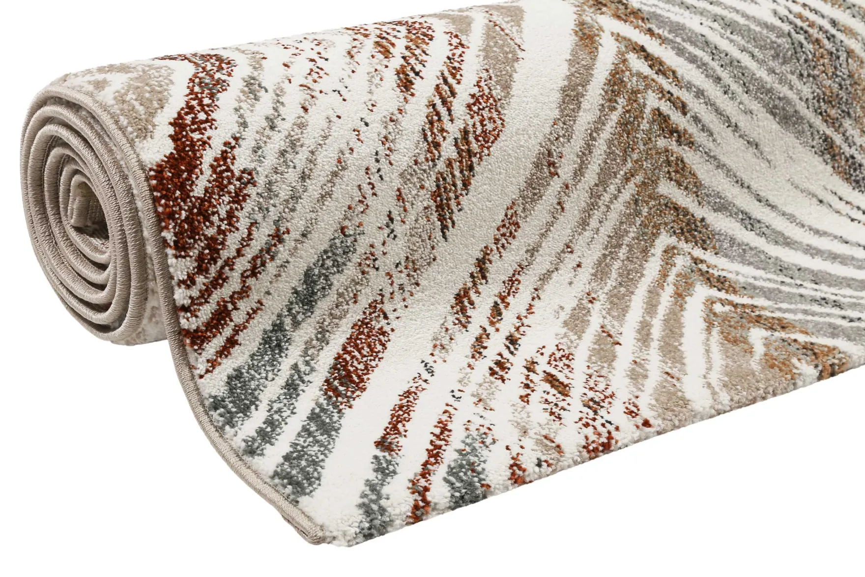 Esprit Teppich Creme Beige Bunt Kurzflor "Cuba"