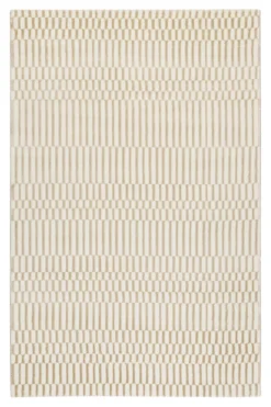 Esprit Teppich Creme Beige Kurzflor