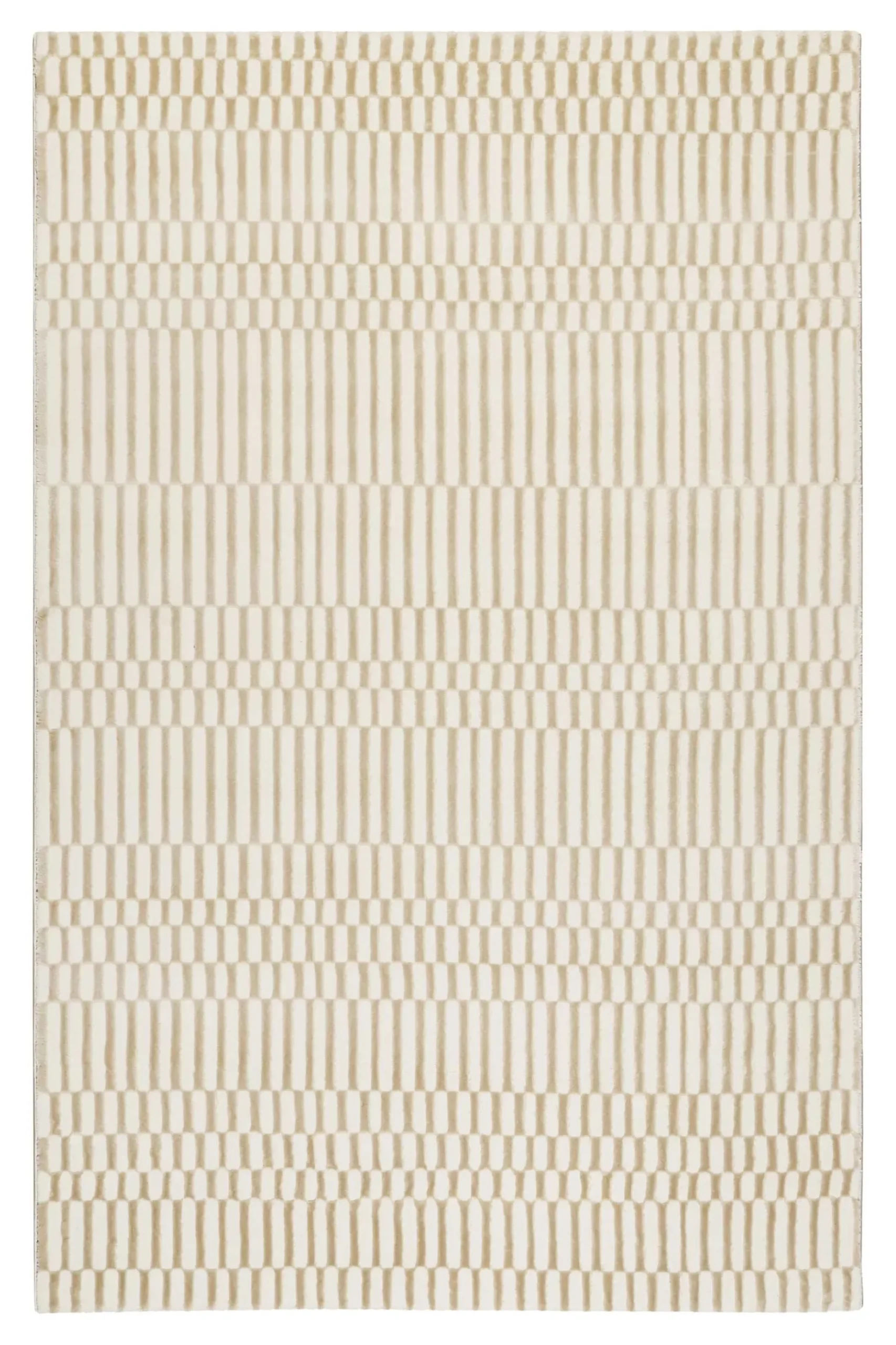 Esprit Teppich Creme Beige Kurzflor "Linn"