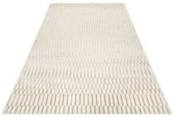Esprit Teppich Creme Beige Kurzflor