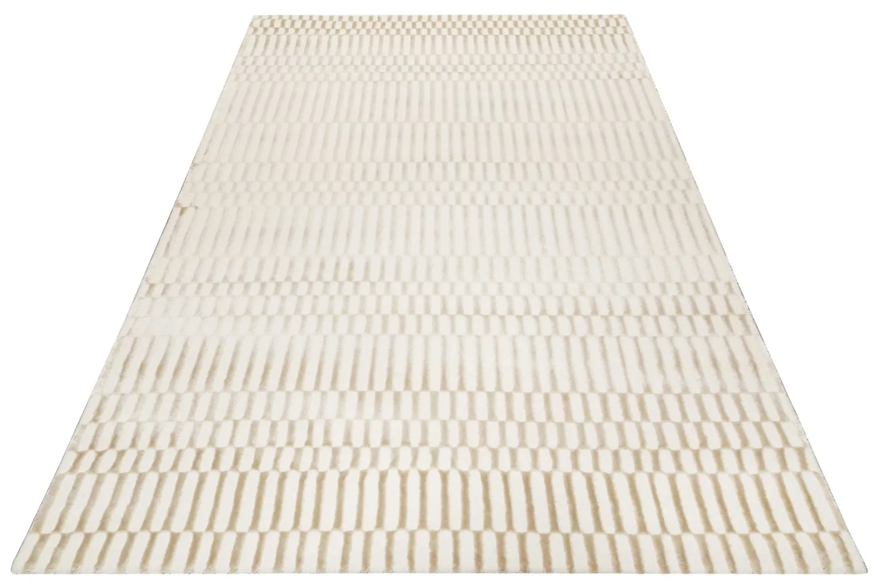 Esprit Teppich Creme Beige Kurzflor "Linn"