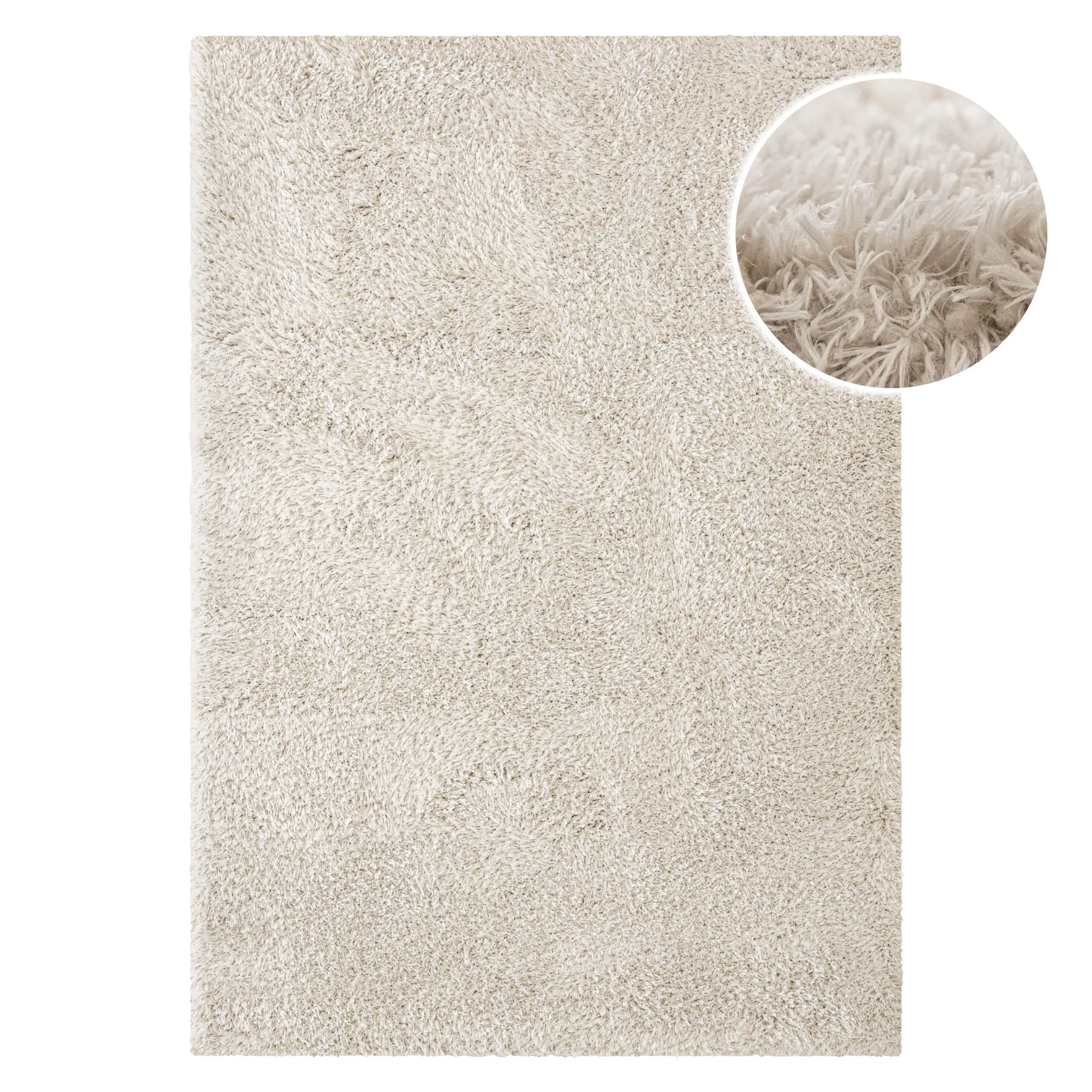 Esprit Teppich Creme Beige weich & soft & nachhaltig "Yogi"