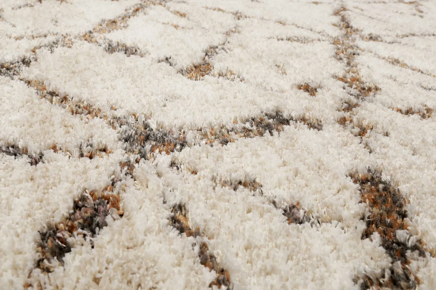 Esprit Teppich Creme Weiß Hochflor "Ronja"