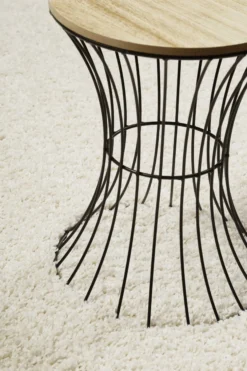Esprit Teppich Creme Weiß Hochflor