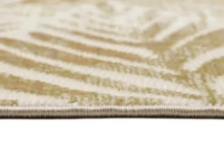 Esprit Teppich Creme Weiß Kupfer Gold meliert Kurzflor "Victoria"