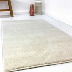 Esprit Teppich Creme Weiß Kurzflor soft und weich