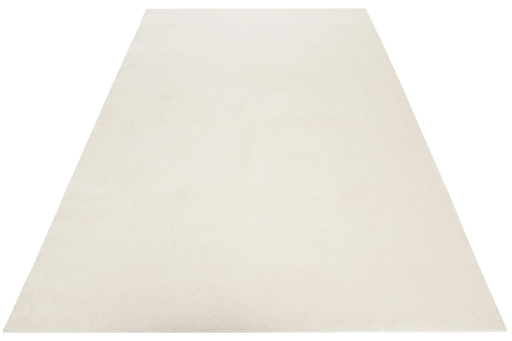 Esprit Teppich Creme Weiß Kurzflor soft und weich "Campus"