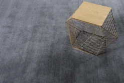 Esprit Teppich Dunkelgrau Hochflor 